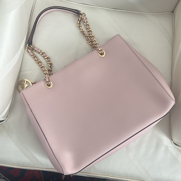 NWOT Michael Michael Kors Blush Pink Shoulder Bag - Picture 2 of 5